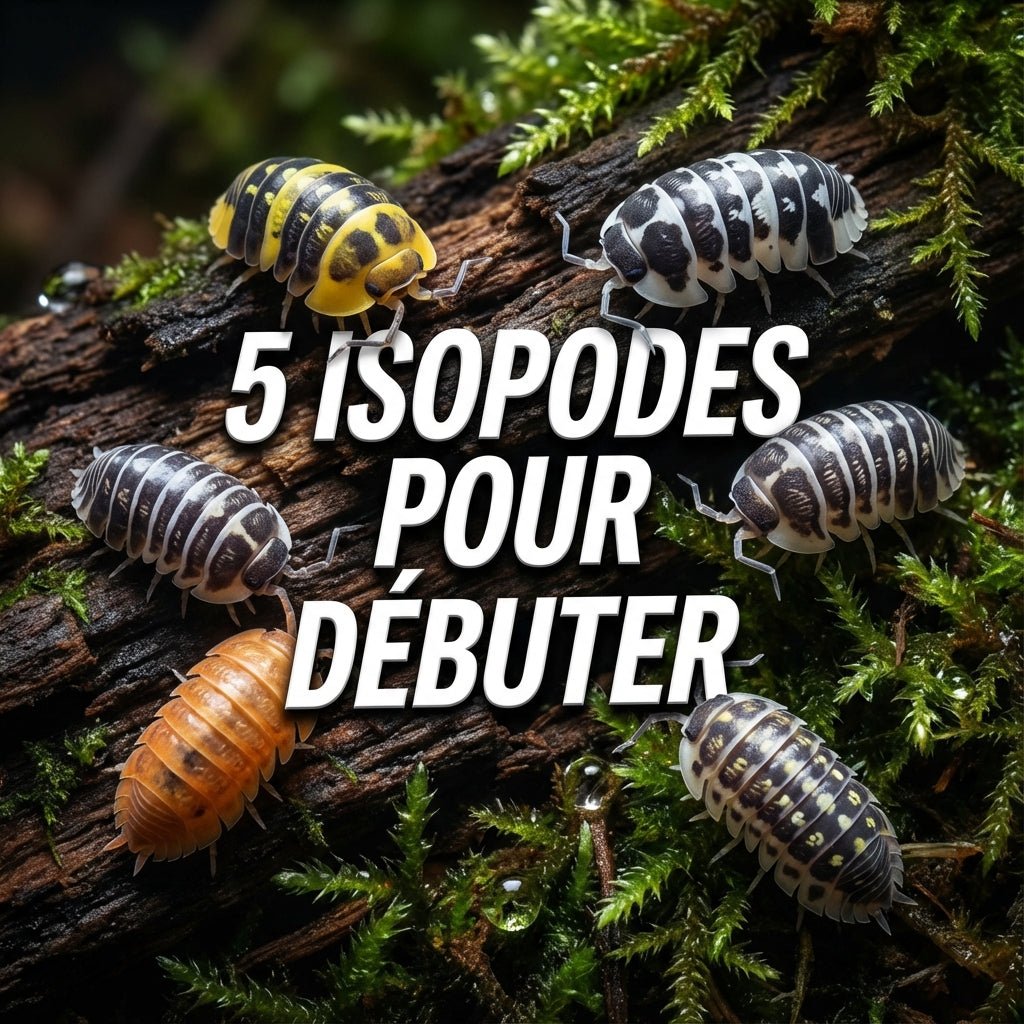 5 espèces d’isopodes idéales pour débuter (comparatif rapide) - TerraLife