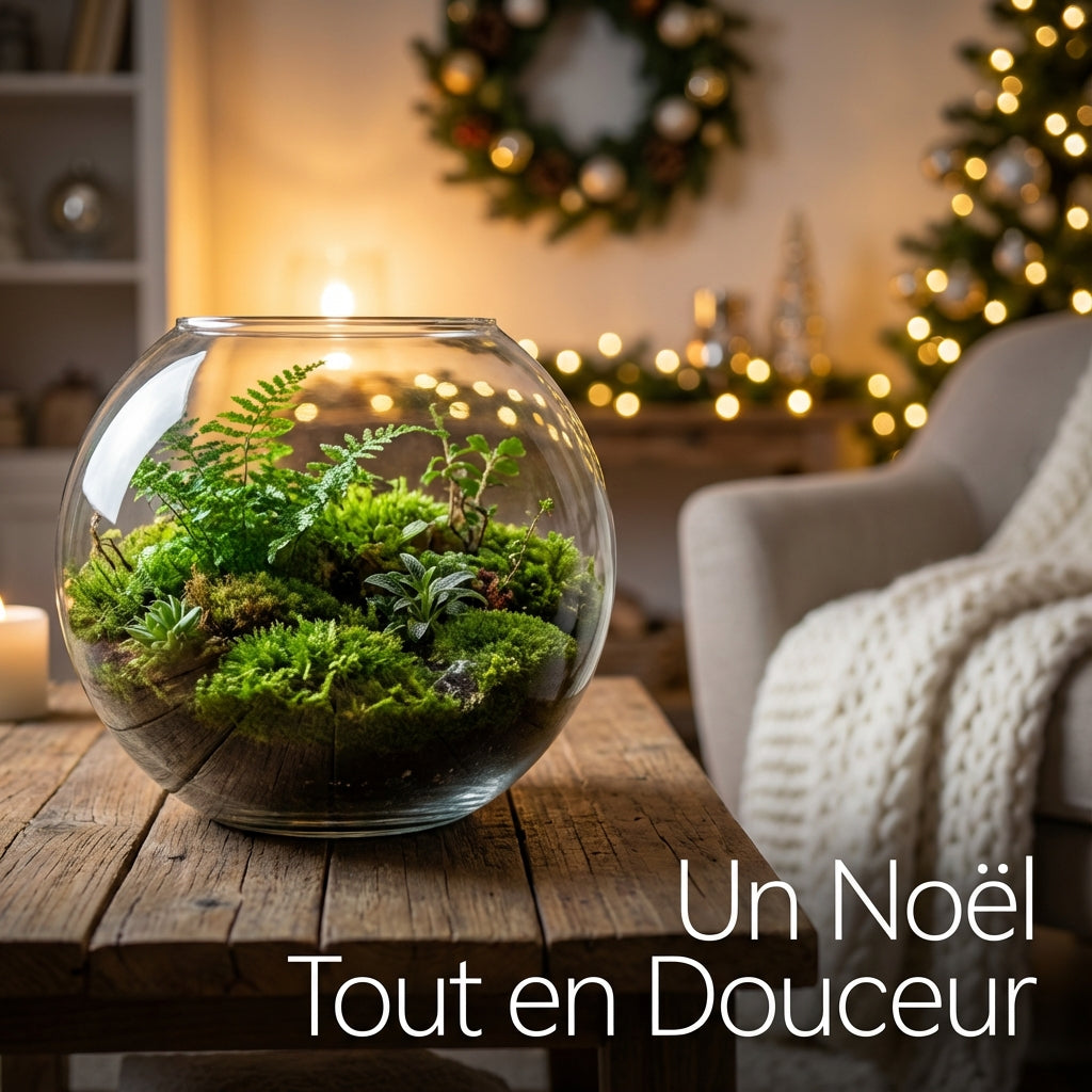 Un Noël Tout en Douceur : Prendre Soin de Ton Terrarium en Hiver