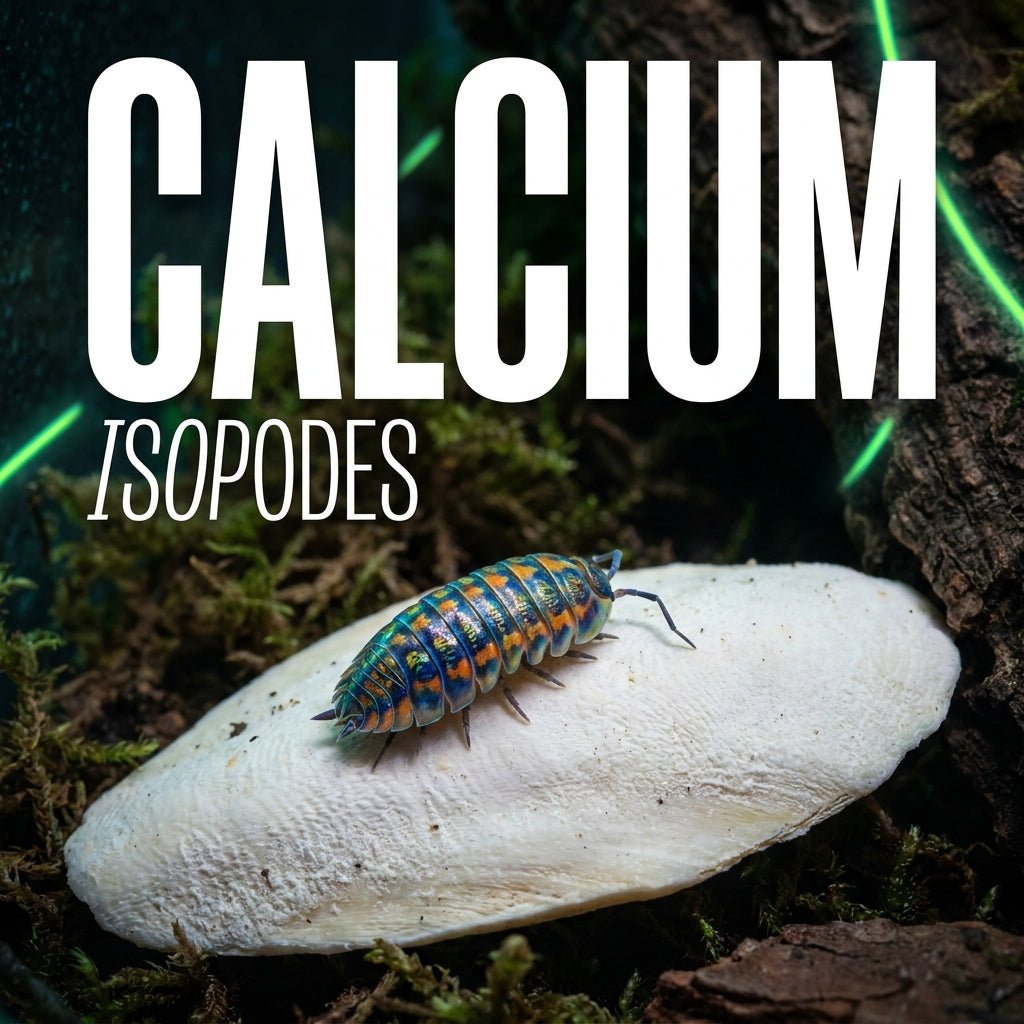 Calcium chez les isopodes : combien faut-il réellement en apporter ? - TerraLife