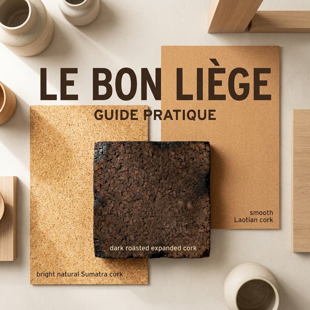 Choisir le bon liège : Sumatra, expansé, plaques laotiennes — guide pratique - TerraLife