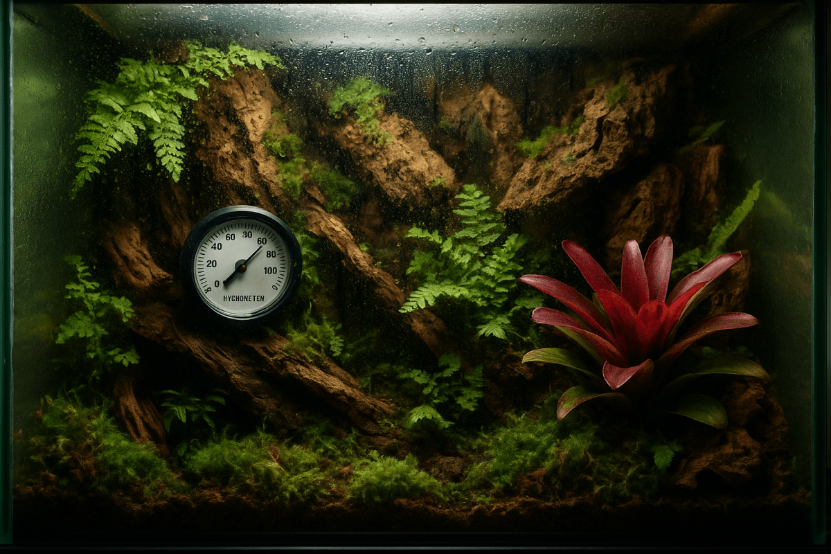 Comment contrôler l'humidité dans un terrarium - TerraLife