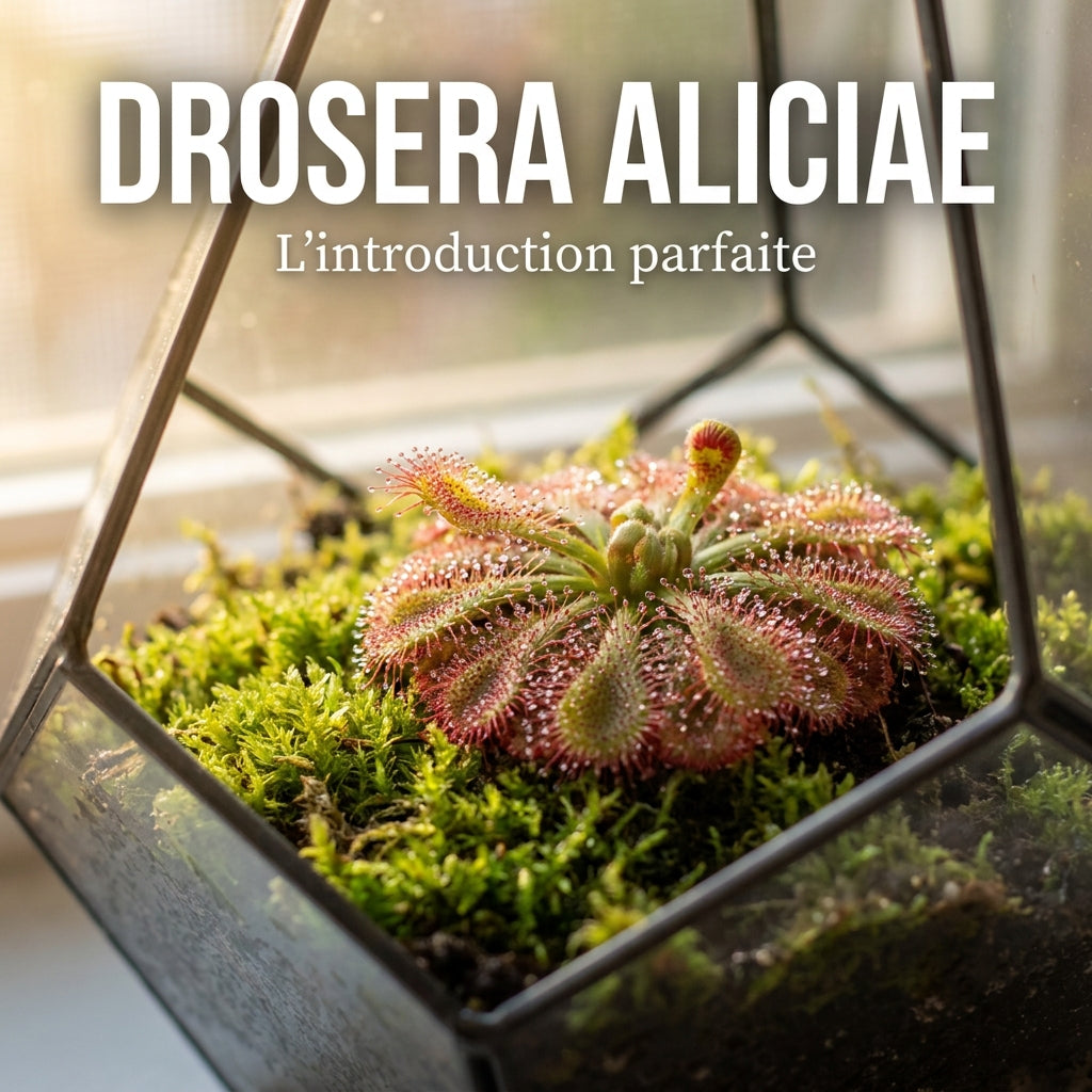 Drosera Aliciae : l'introduction parfaite aux carnivores en terrarium