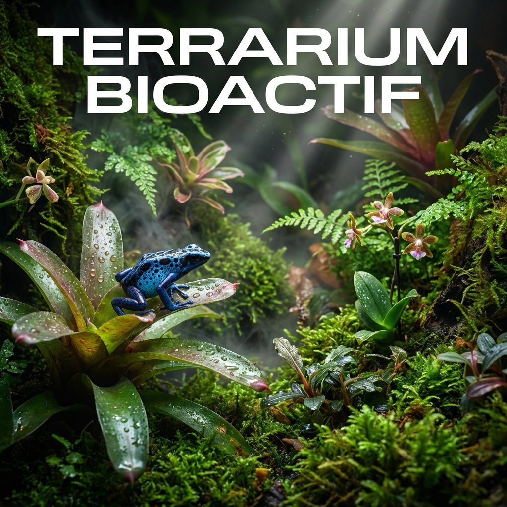 Créer un terrarium bioactif adapté aux dendrobates - TerraLife