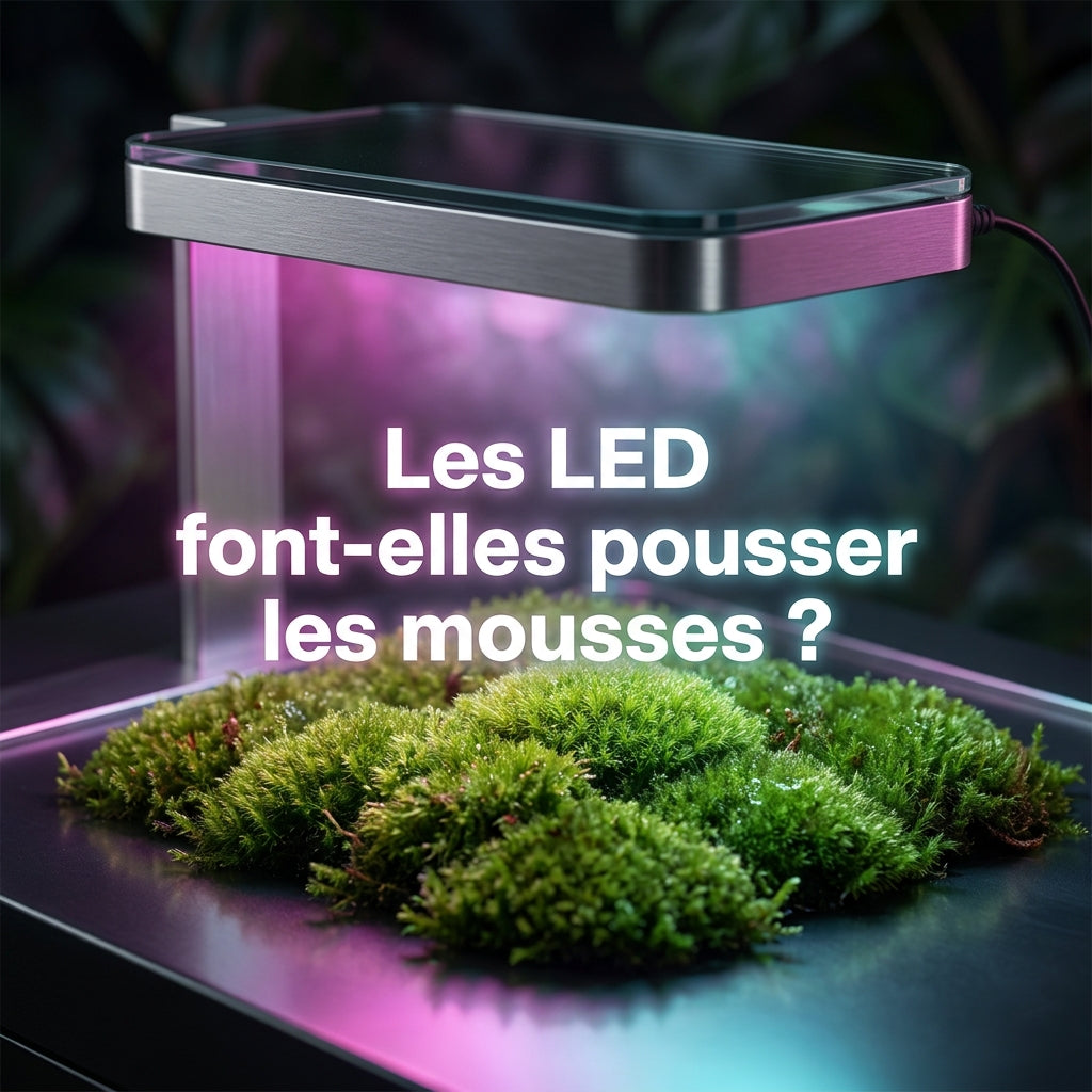     Les LED font-elles pousser les mousses ?