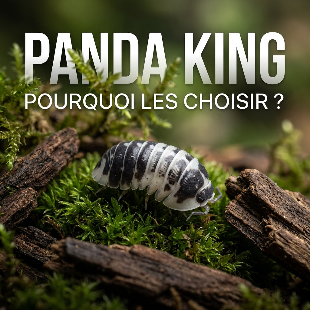 Panda King : pourquoi cet isopode est idéal pour commencer avec les Cubaris ?