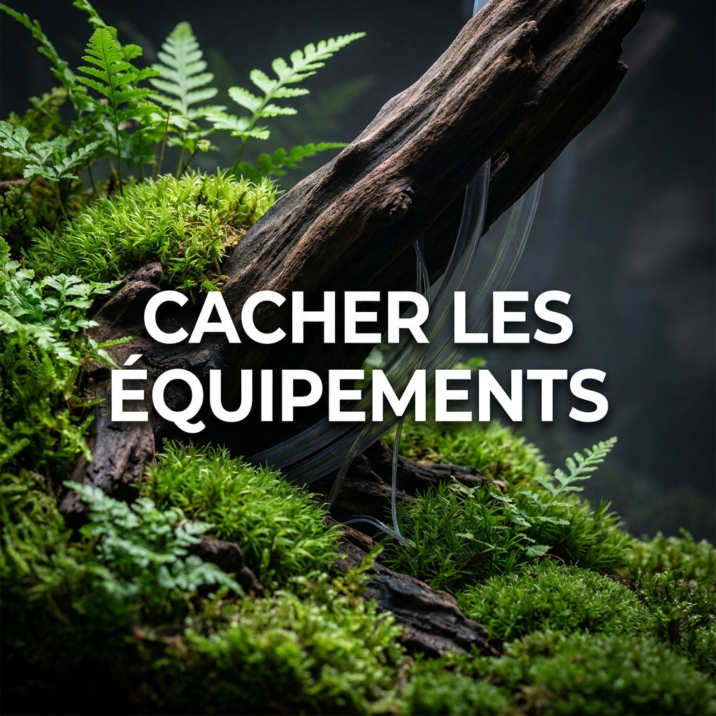     Comment cacher les équipements dans un terrarium