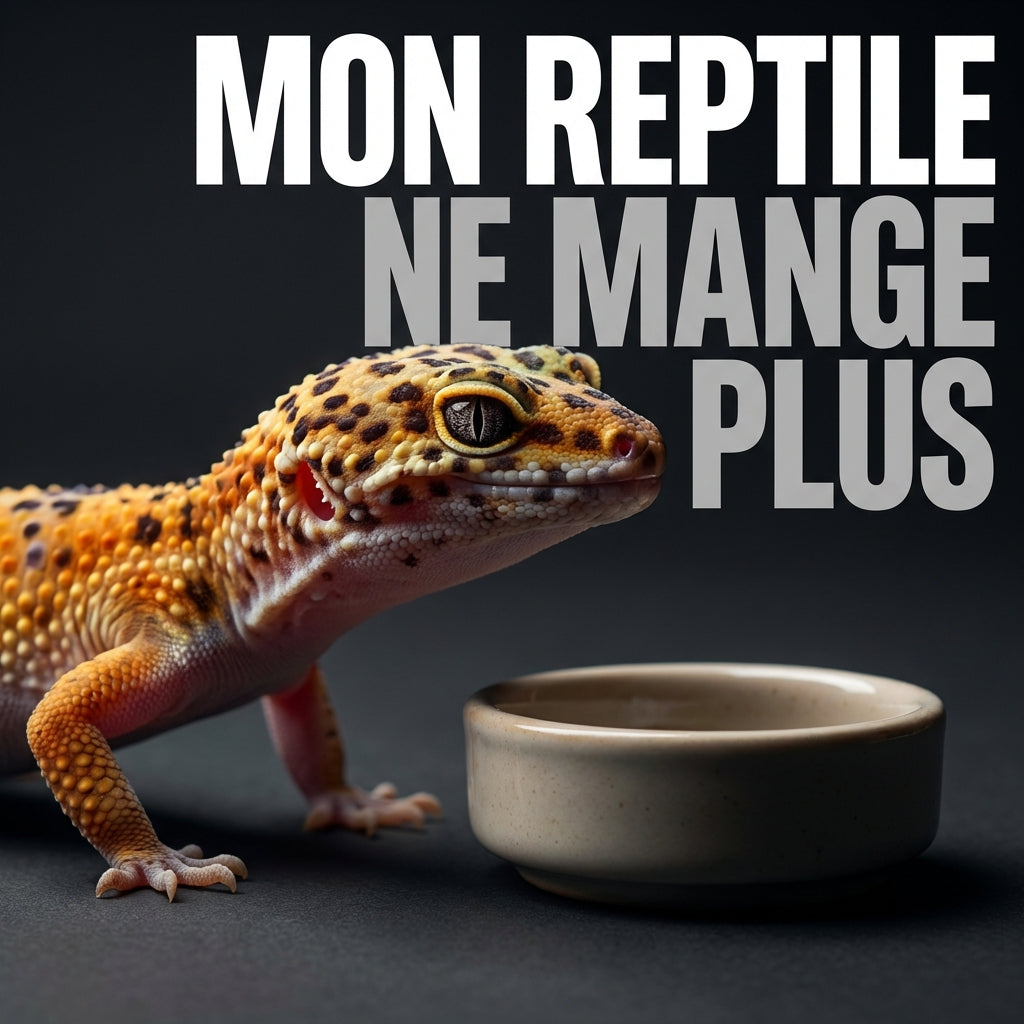 Pourquoi certains reptiles refusent de manger pendant plusieurs jours