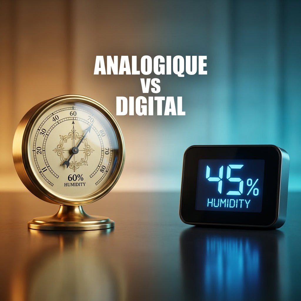 Hygromètre analogique ou digital : lequel est vraiment fiable ? - TerraLife