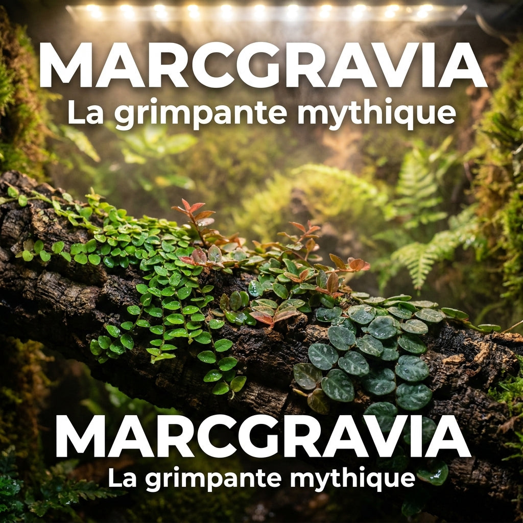 Marcgravia : la grimpante mythique des paludariums (El Coca, Mini Green, Melon)