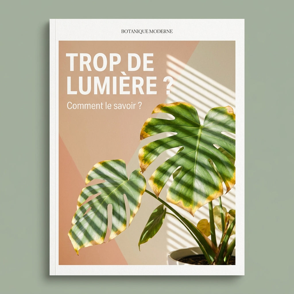 Comment savoir si une plante reçoit trop de lumière ?