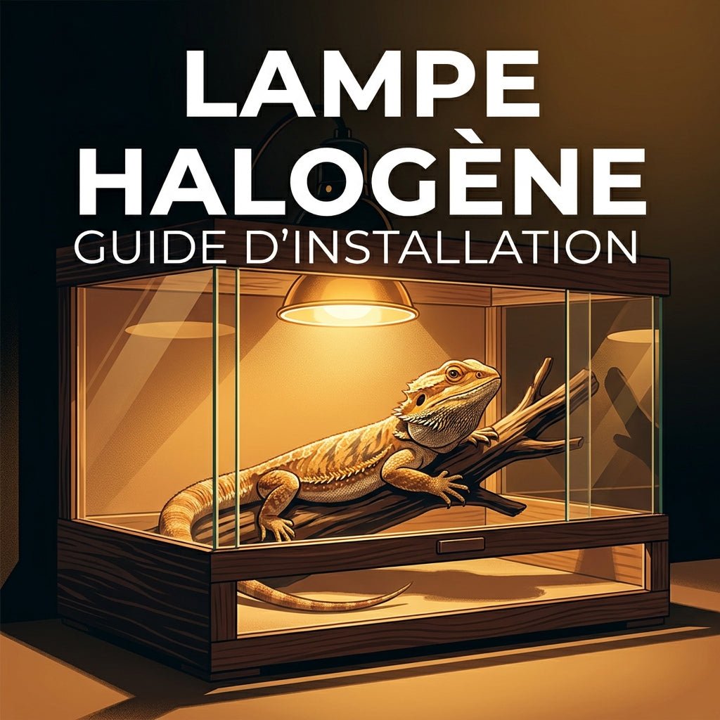 Lampe halogène basking : pour quels reptiles, et comment l'installer correctement - TerraLife