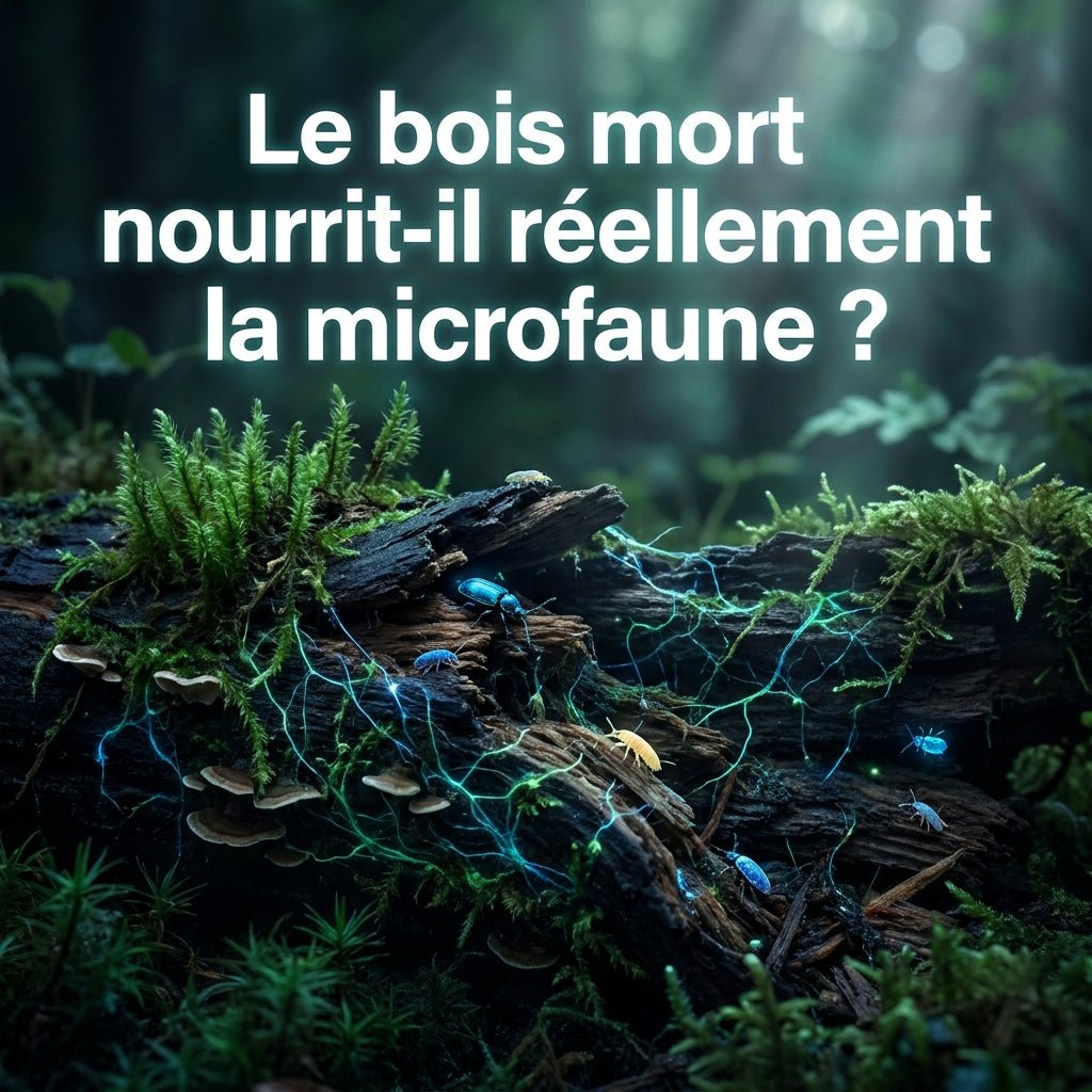 Le bois mort nourrit-il réellement la microfaune ? - TerraLife