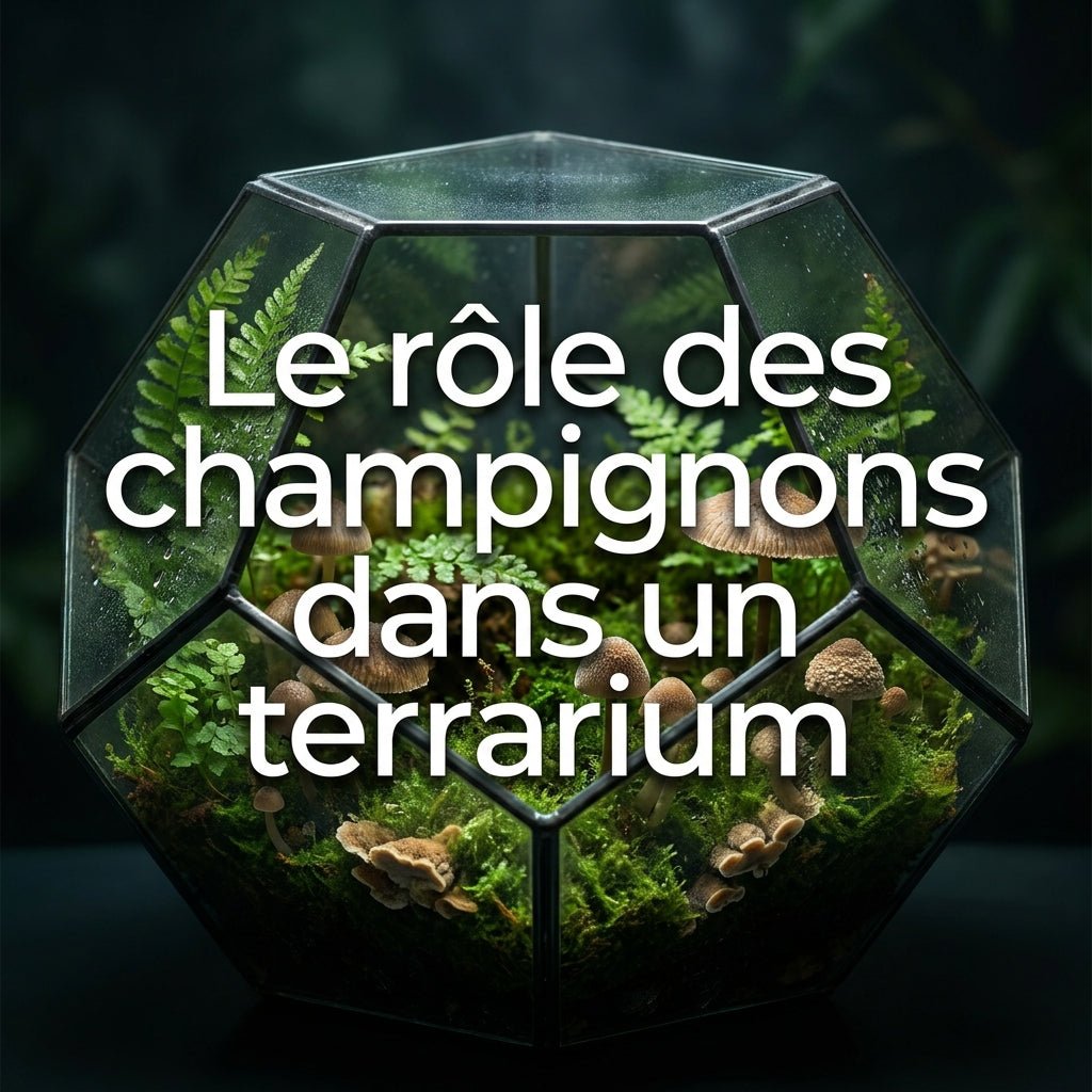 Le rôle des champignons dans un terrarium - TerraLife
