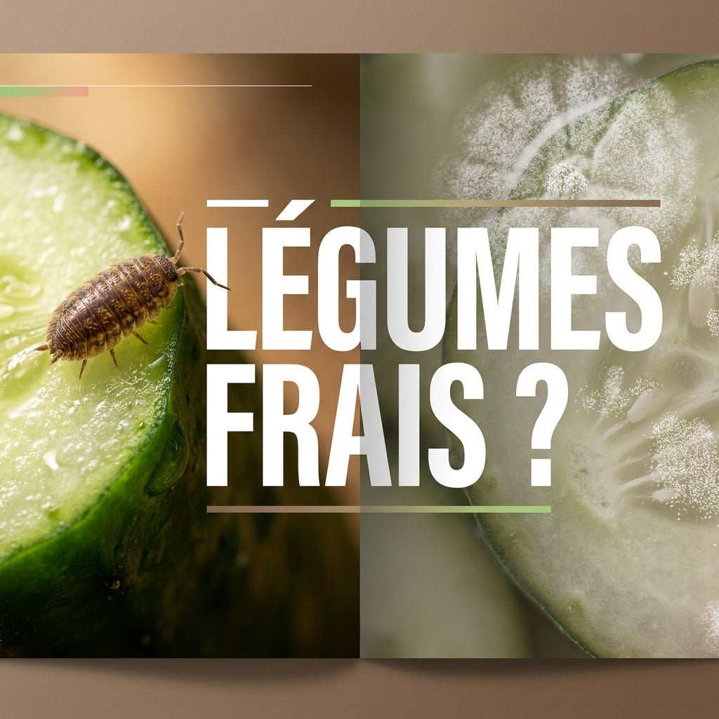 Légumes frais pour isopodes : bonne idée ou source de moisissures ? - TerraLife