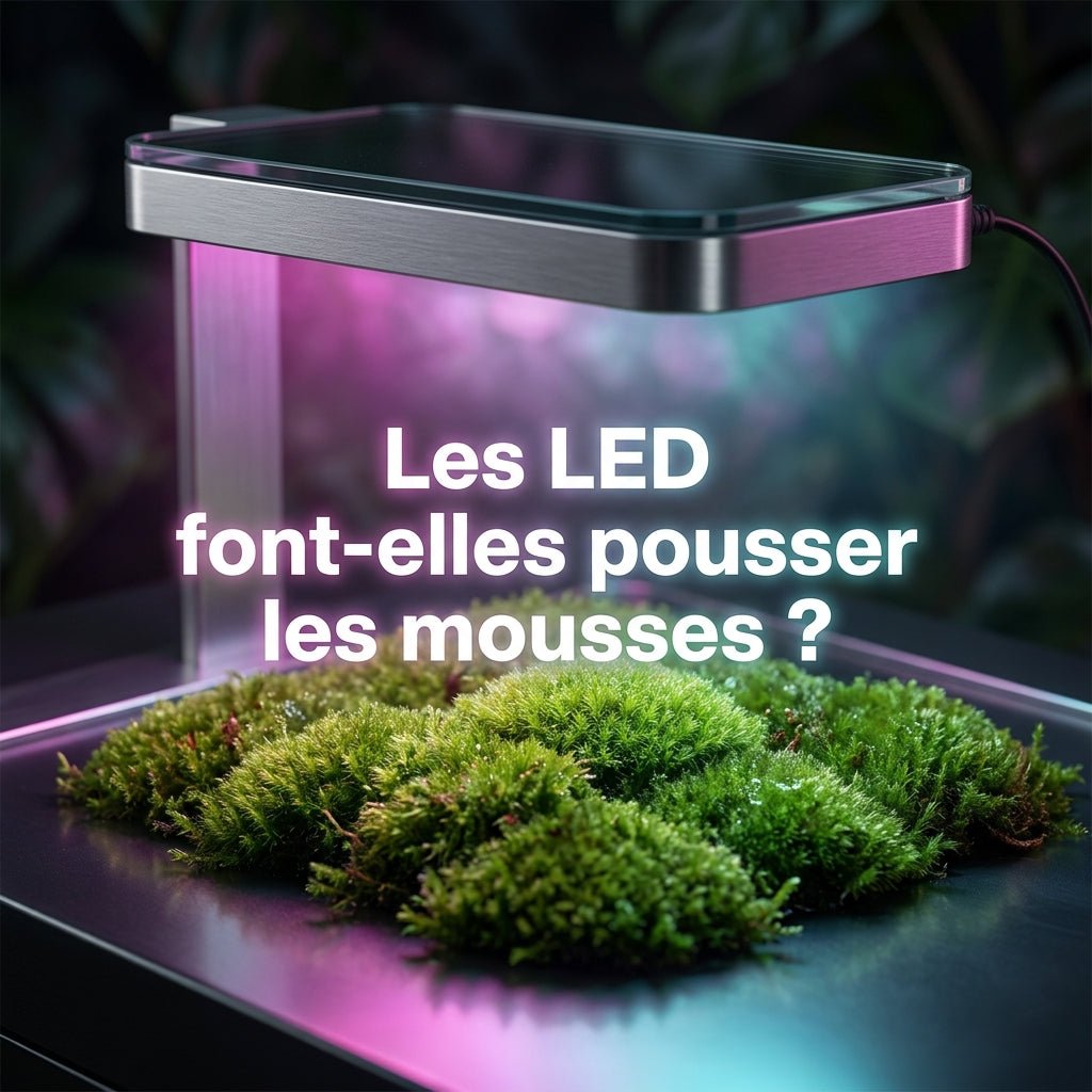 Les LED font-elles pousser les mousses ? - TerraLife