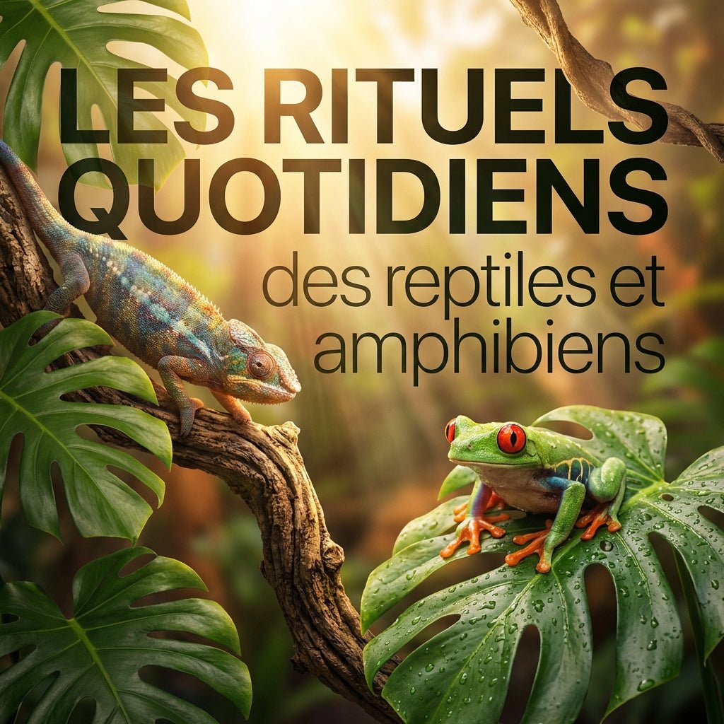 Les rituels quotidiens des reptiles et amphibiens - TerraLife