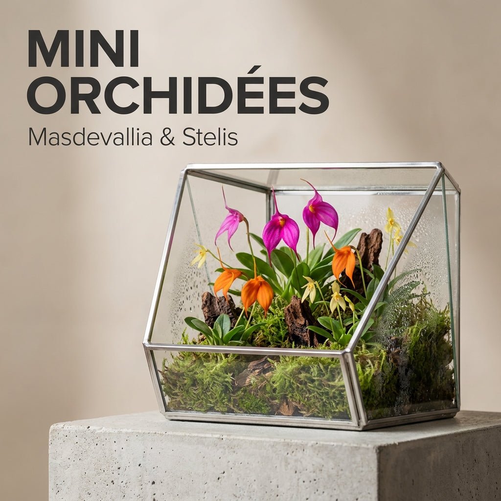 Mini orchidées en terrarium : Masdevallia et Stelis sans tuer la plante - TerraLife