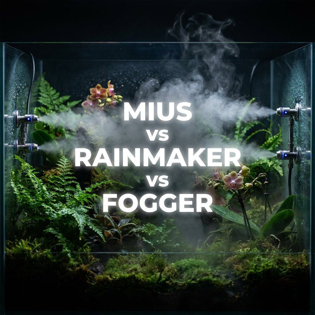 MIUS vs Rainmaker Flex vs Fogger : quel système de brumisation choisir ? - TerraLife