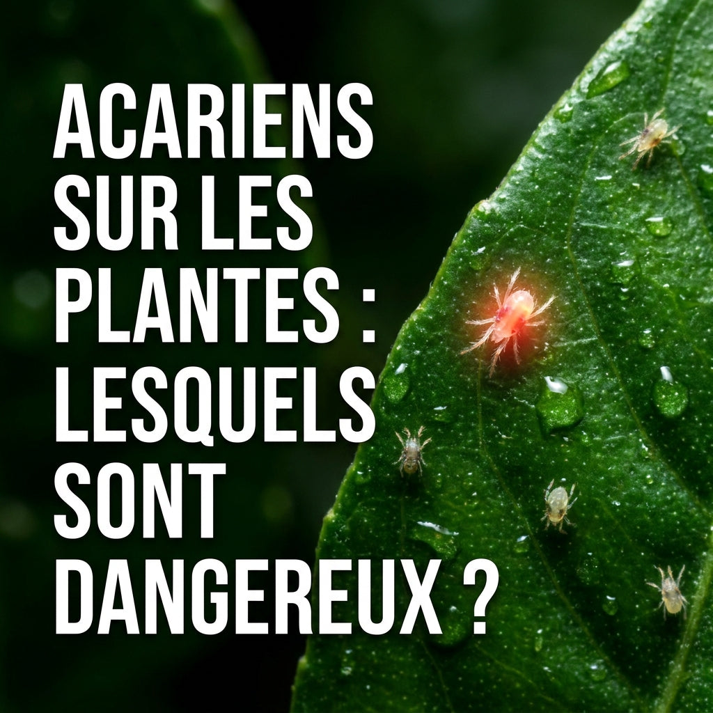 Acariens sur les plantes : lesquels sont dangereux ?