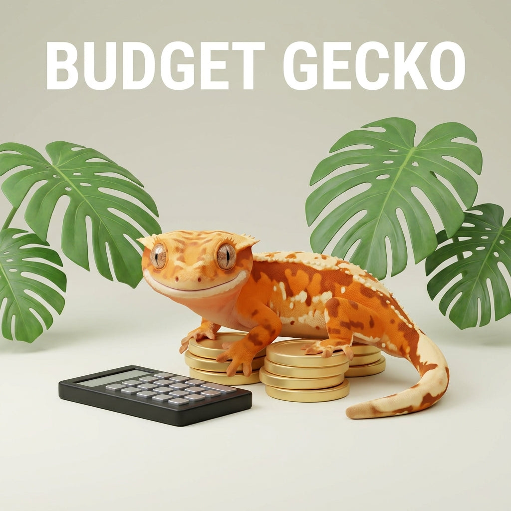 Quel budget prévoir chaque mois pour un gecko à crête ?