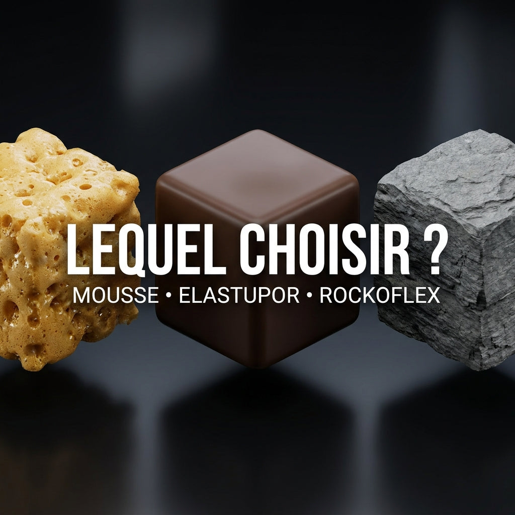 Comment choisir entre mousse expansive, Elastupor et Rockoflex ?