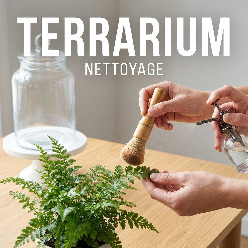 Comment nettoyer une plante avant de l’introduire dans un terrarium ?