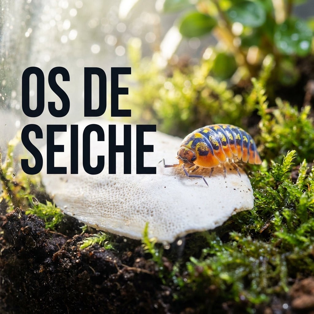 Os de seiche en bioactif : pourquoi tes isopodes en raffolent - TerraLife
