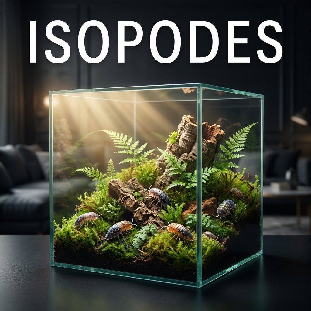 Peut-on créer un terrarium uniquement pour isopodes ? - TerraLife