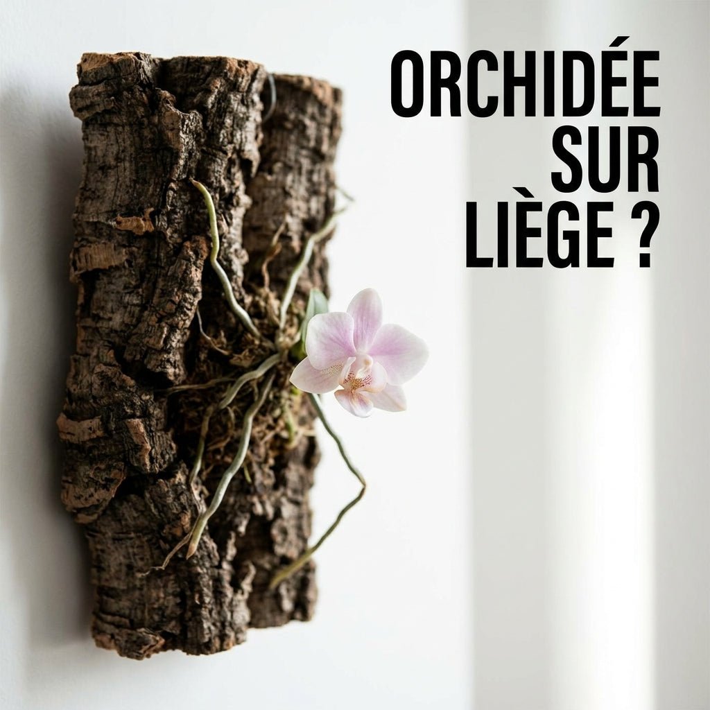 Peut-on faire pousser une orchidée miniature directement sur du liège ? - TerraLife