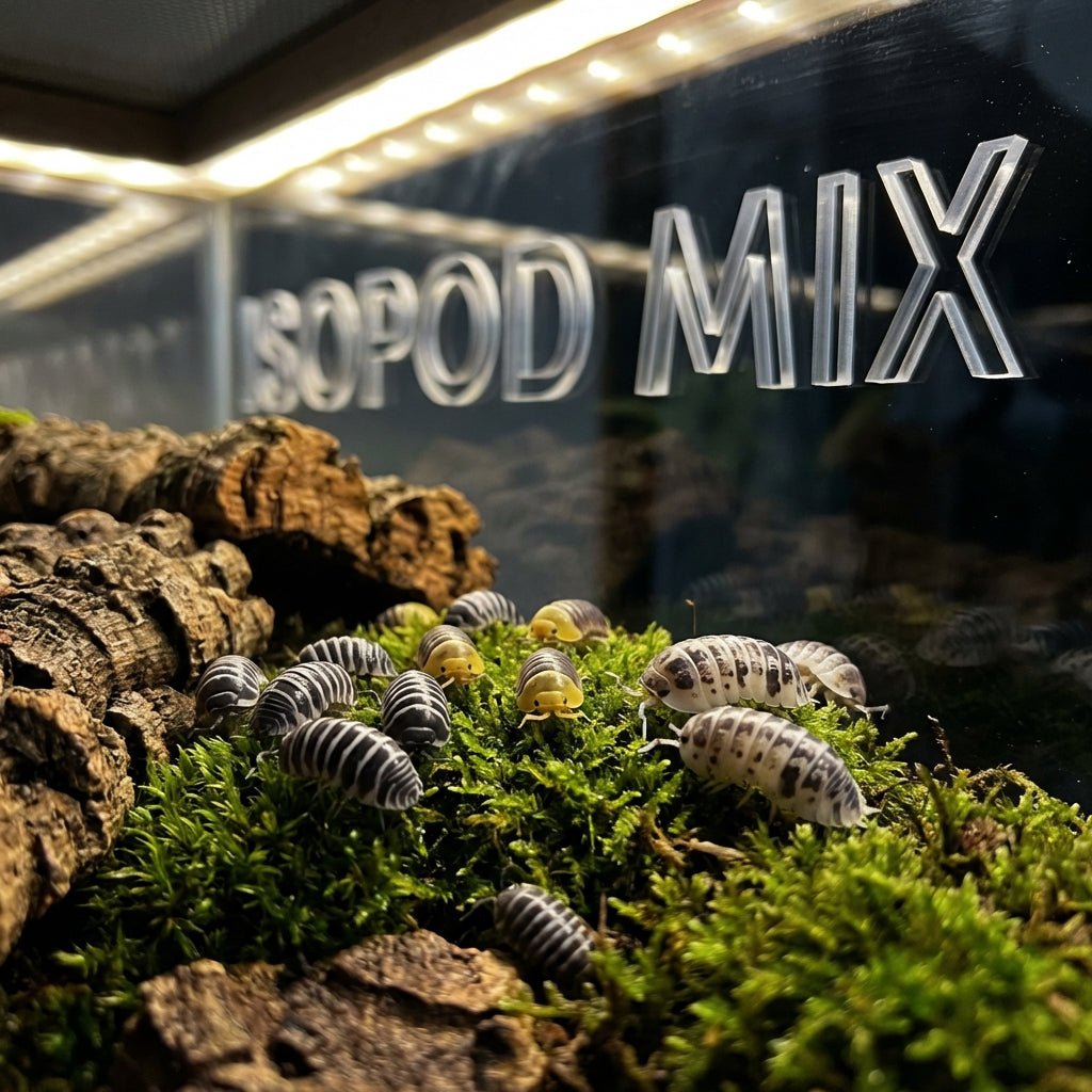 Peut-on mélanger plusieurs espèces d’isopodes dans un même terrarium ? - TerraLife