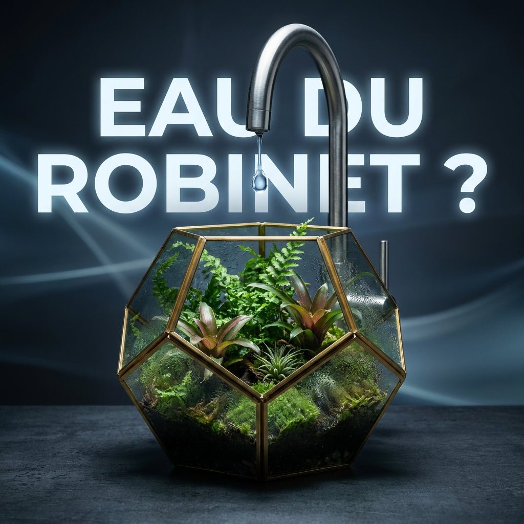 Peut-on utiliser de l’eau du robinet dans un terrarium tropical ? - TerraLife