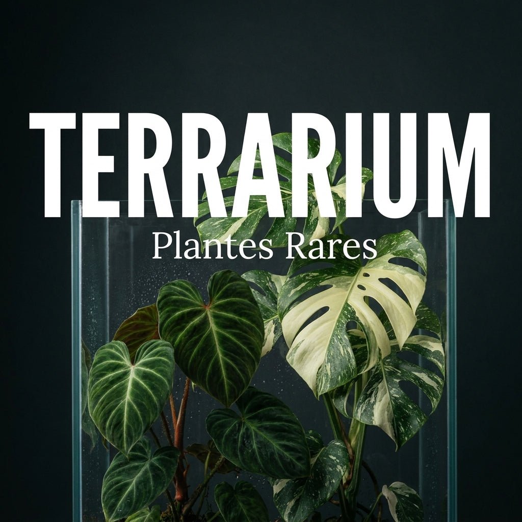 Philodendron Verrucosum & Monstera Thai Constellation : faire vivre les plantes rares en terrarium - TerraLife