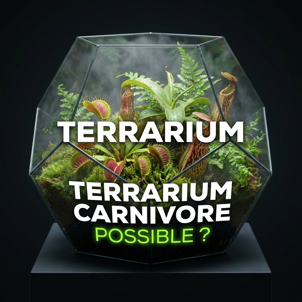 Plantes carnivores en terrarium tropical : possible ou mauvaise idée ? - TerraLife