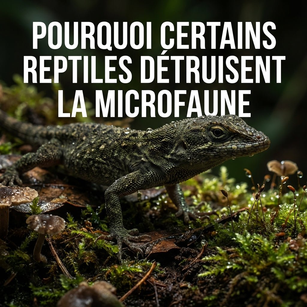 Pourquoi certains reptiles détruisent la microfaune - TerraLife