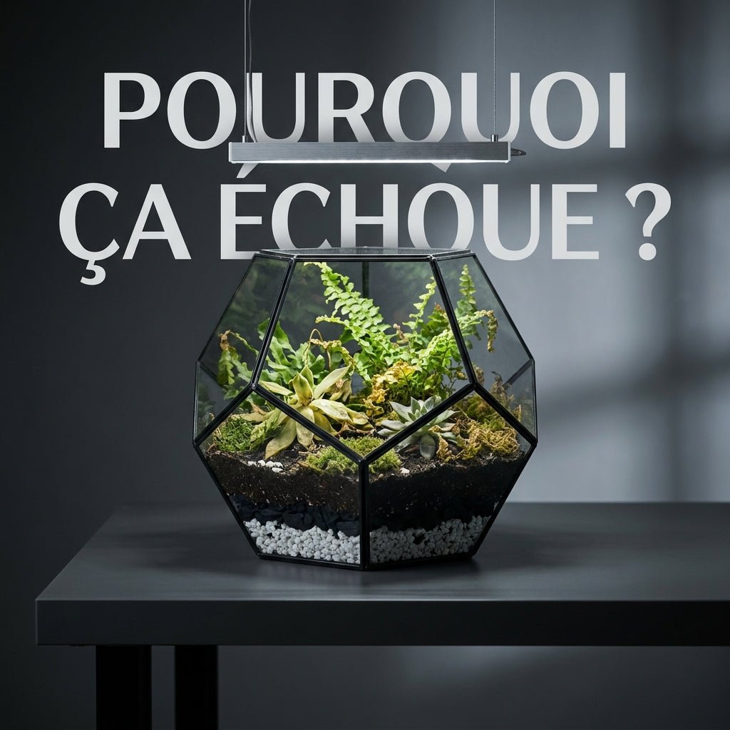 Pourquoi certains terrariums échouent malgré un bon setup - TerraLife