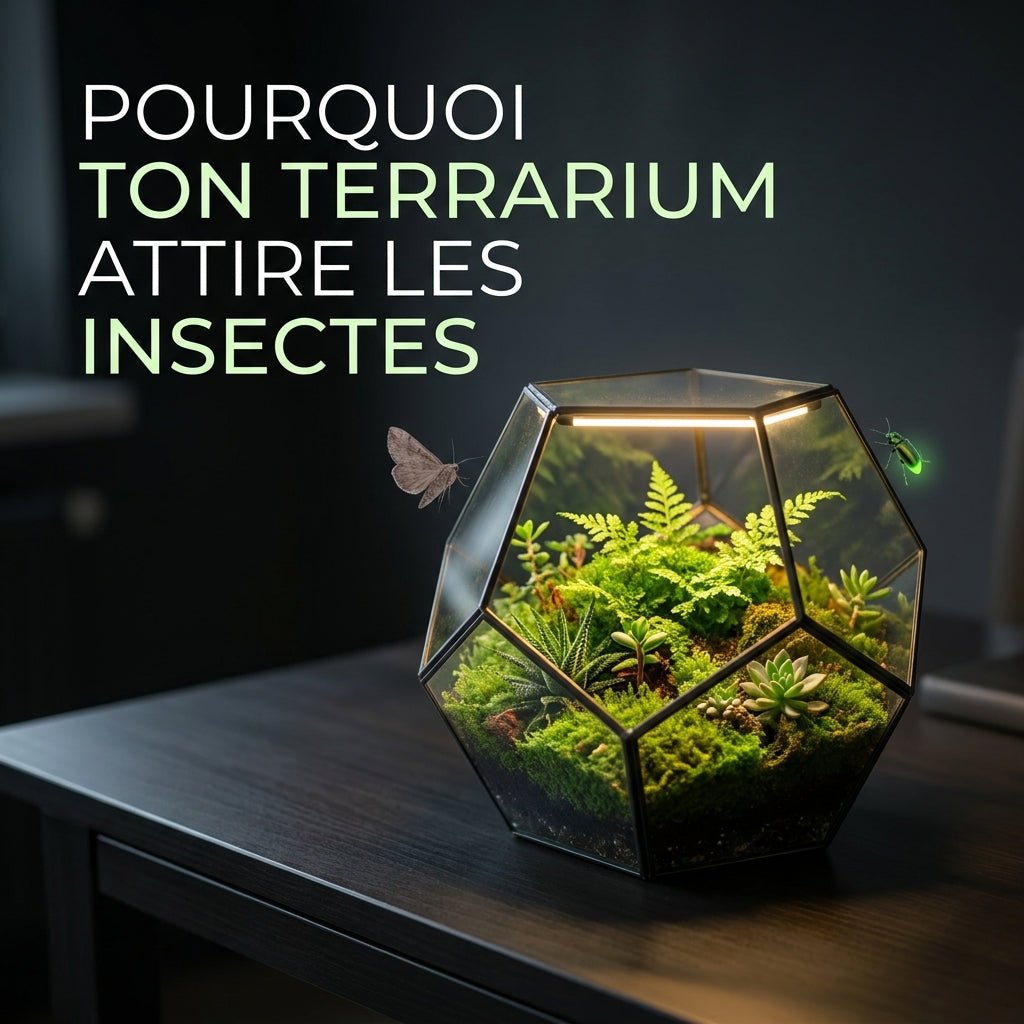 Pourquoi ton terrarium attire les insectes extérieurs - TerraLife