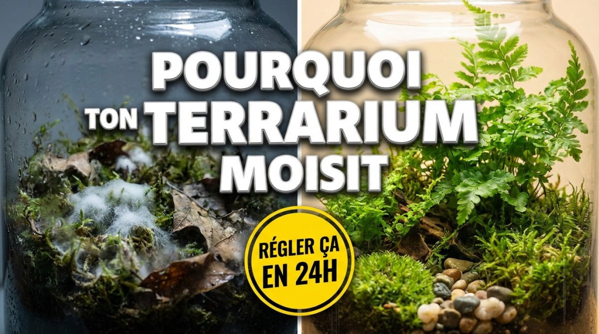 Pourquoi ton terrarium moisit (et comment régler ça en 24h) - TerraLife