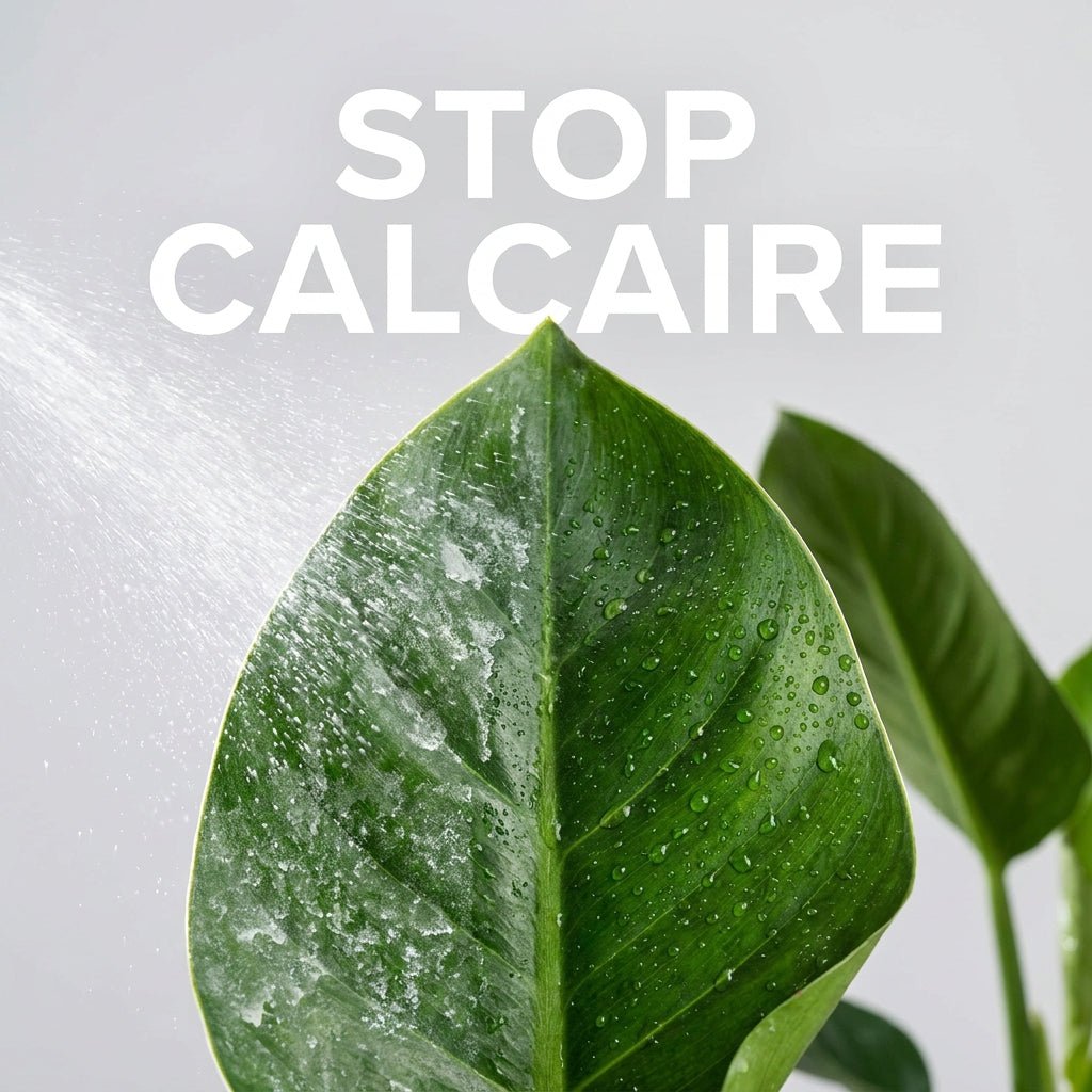 Pourquoi tu dois filtrer ton eau de brumisation (calcaire, taches blanches) - TerraLife