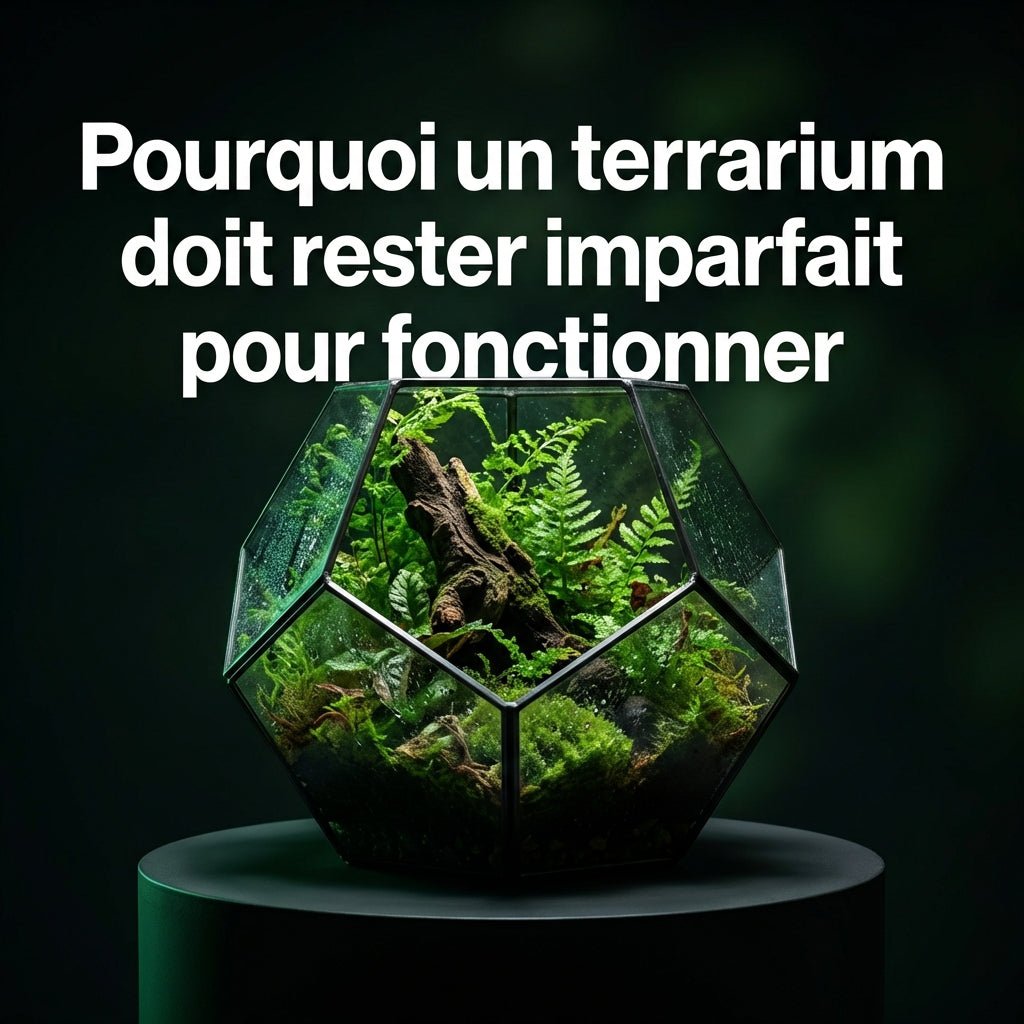 Pourquoi un terrarium doit rester imparfait pour fonctionner - TerraLife