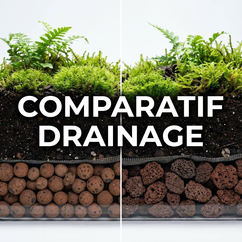Quel drainage pour un terrarium tropical ? Comparatif complet - TerraLife