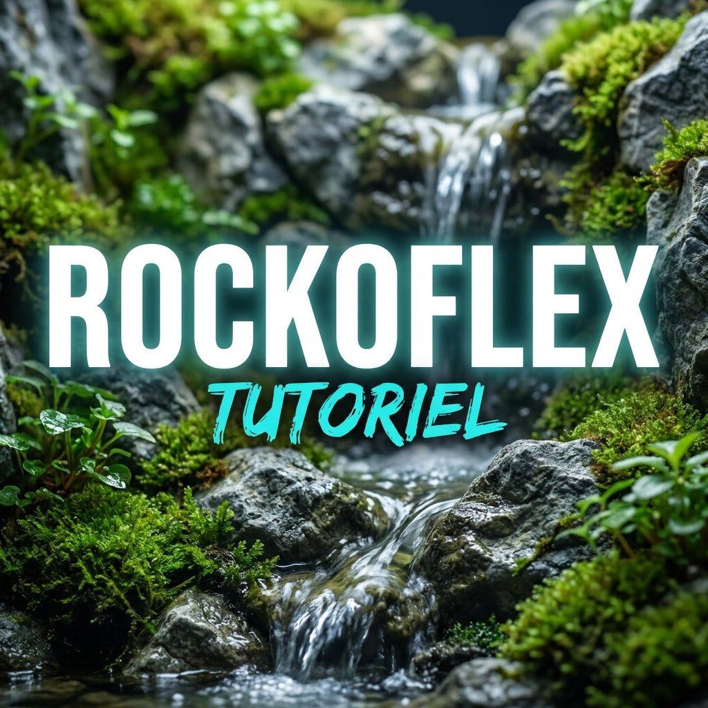 Rockoflex pour cascades et reliefs : tutoriel complet - TerraLife