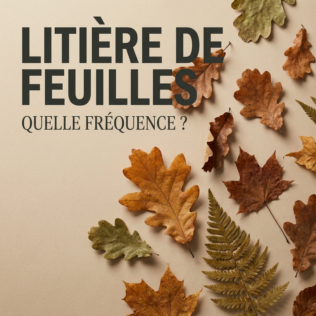 À quelle fréquence renouveler la litière de feuilles ?