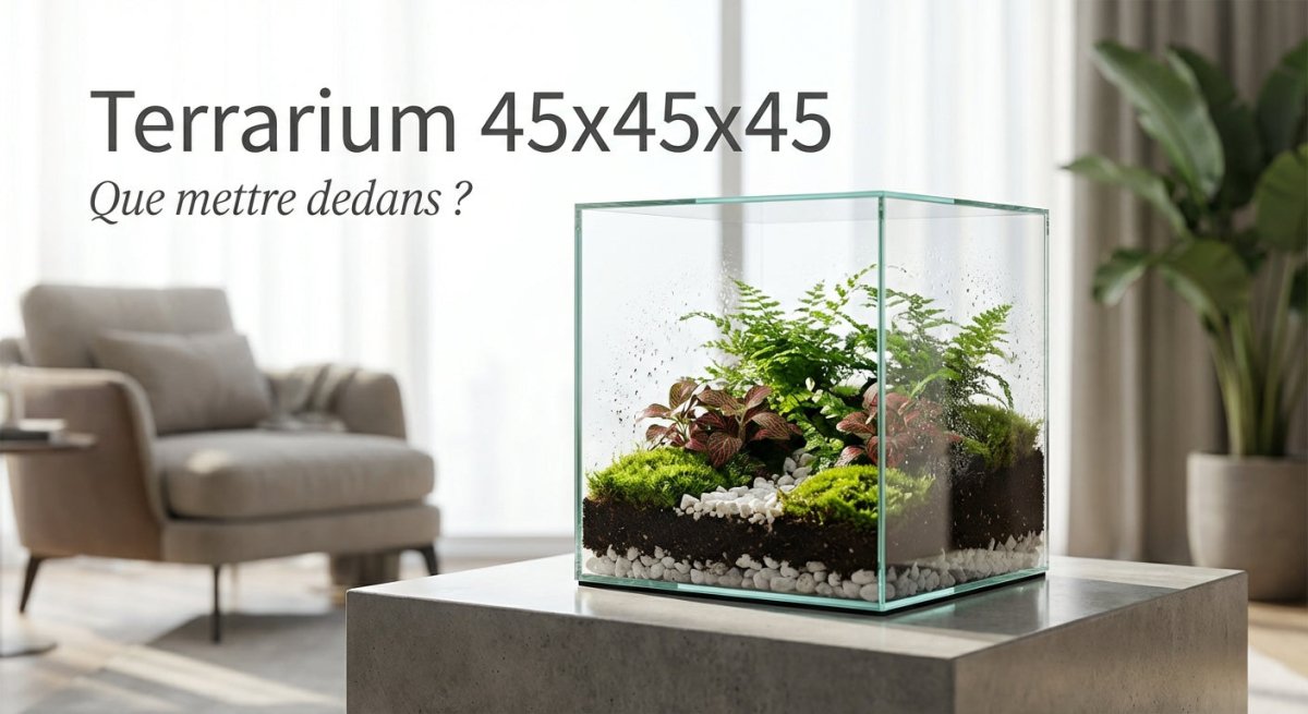 Terrarium 45x45x45 : que mettre dedans ? - TerraLife