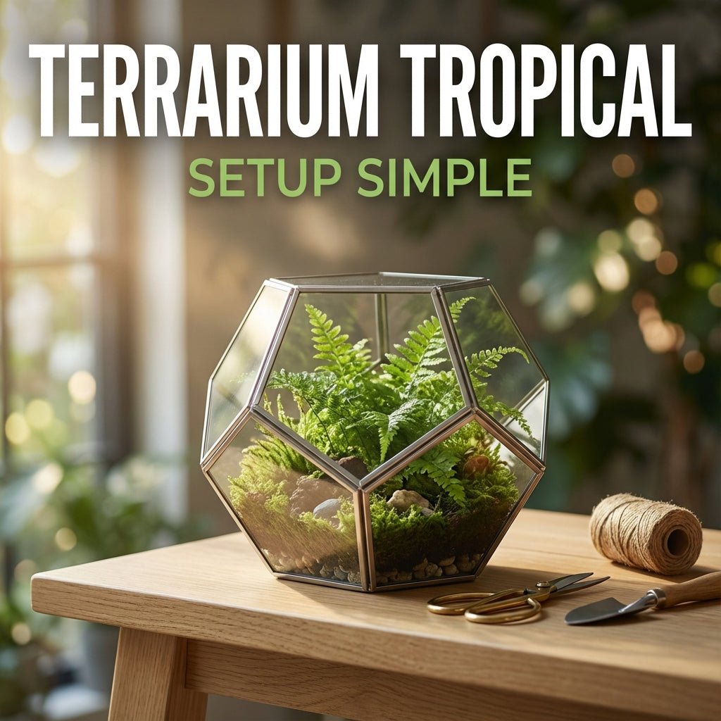 Terrarium tropical pour débutants : setup simple pas à pas - TerraLife