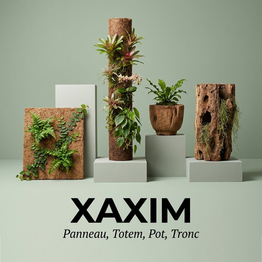 Xaxim : panneau, totem, pot, tronc — lequel pour quel usage ? - TerraLife