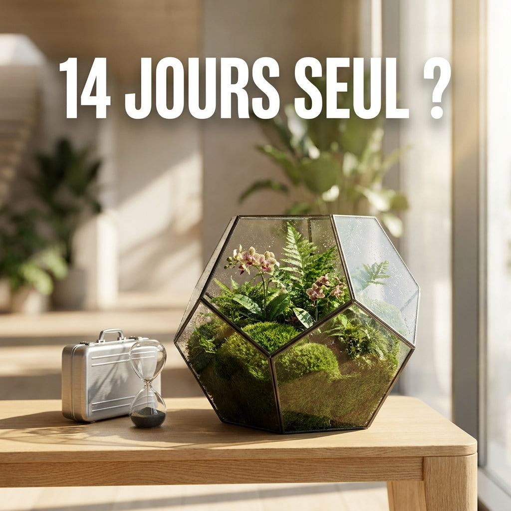 Peut-on laisser son terrarium seul pendant deux semaines ?