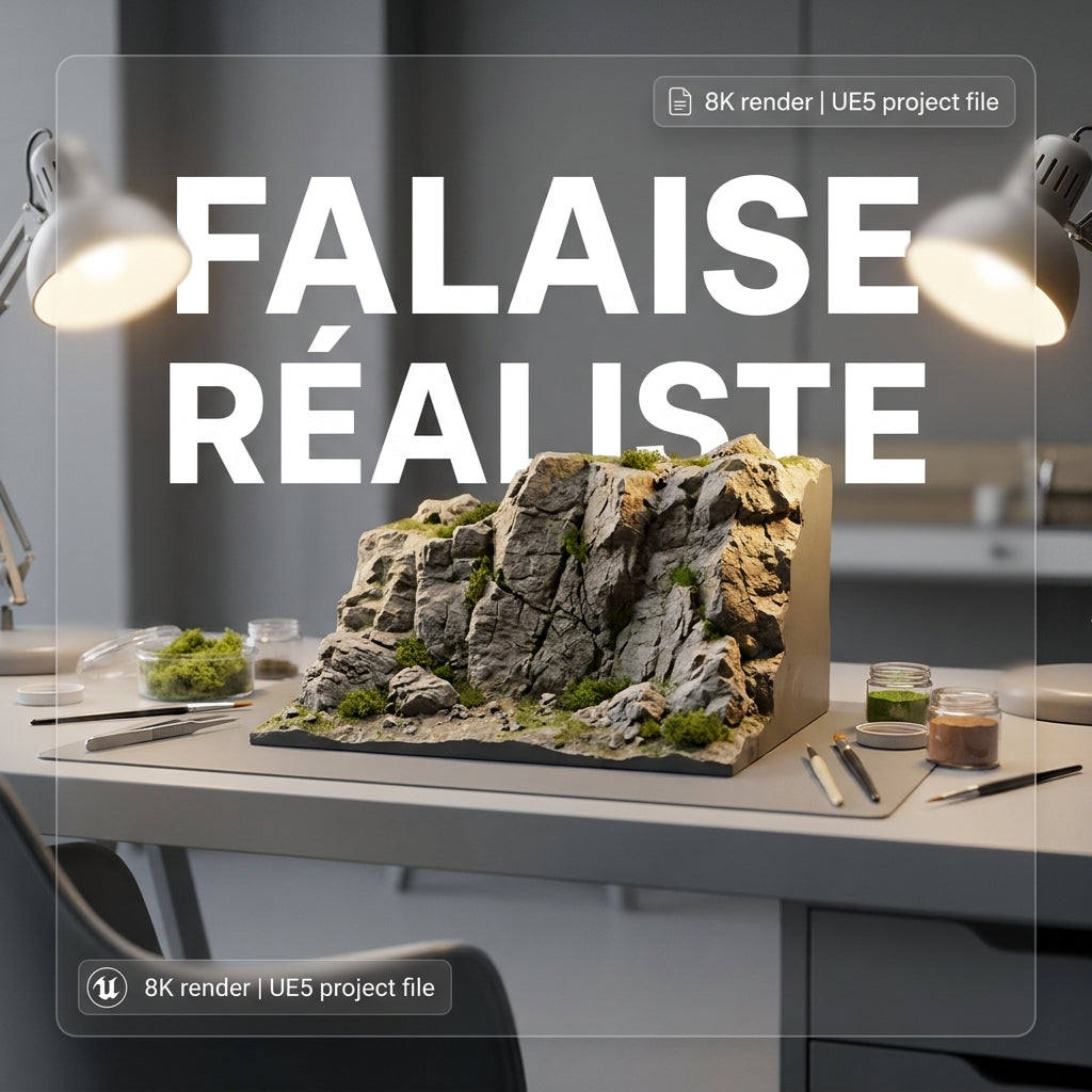     Comment faire une falaise réaliste