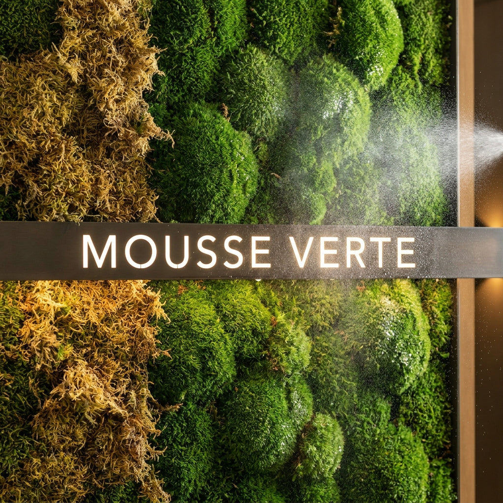 Comment éviter que la mousse sèche sur les décors verticaux ?