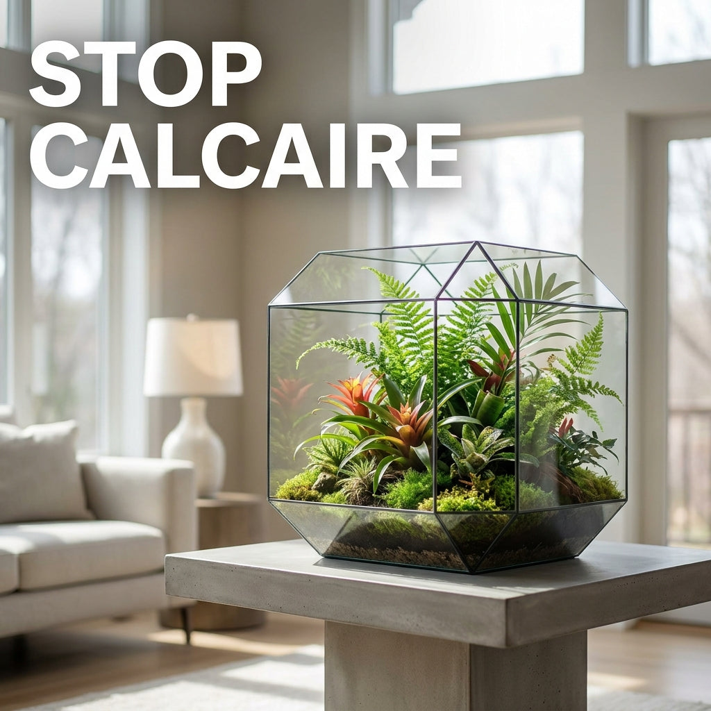 Comment éviter le calcaire sur les vitres du terrarium ?