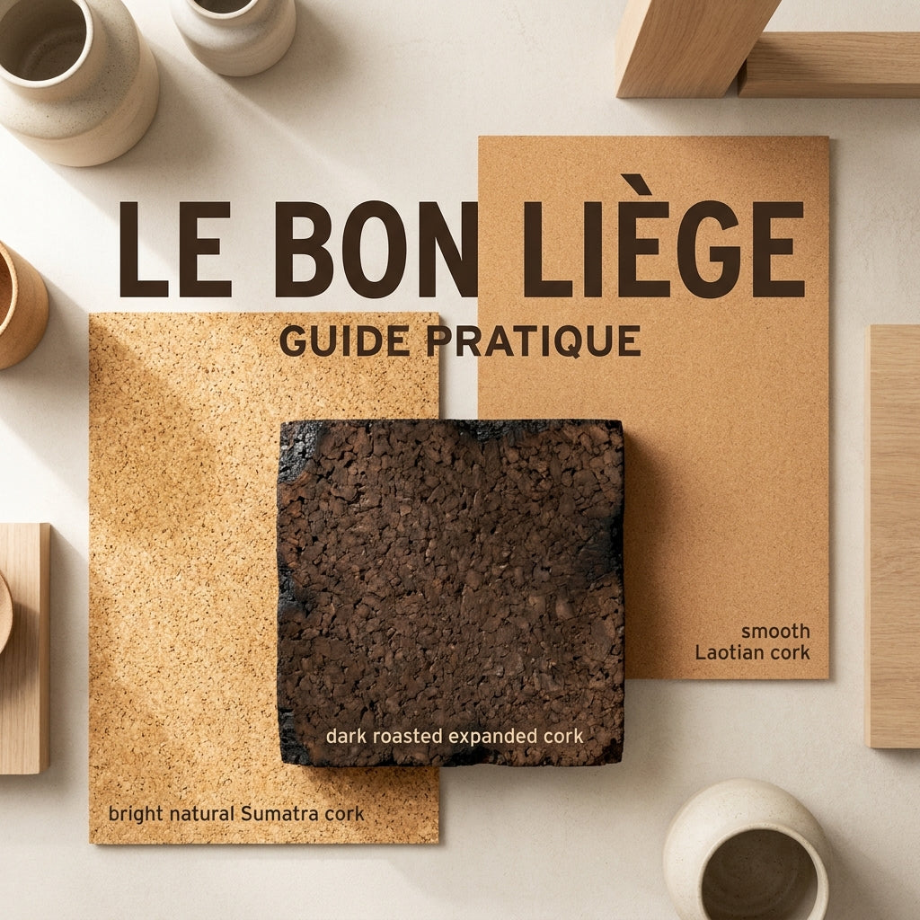 Choisir le bon liège : Sumatra, expansé, plaques laotiennes — guide pratique